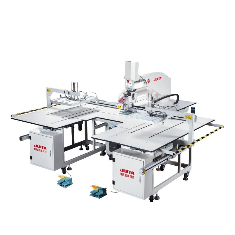 JUITA JTK10H-90AWWJ Rotate Head Industrial CNC Sewing Machine Automatic Computer Control Programmable Pattern Sewing Machine